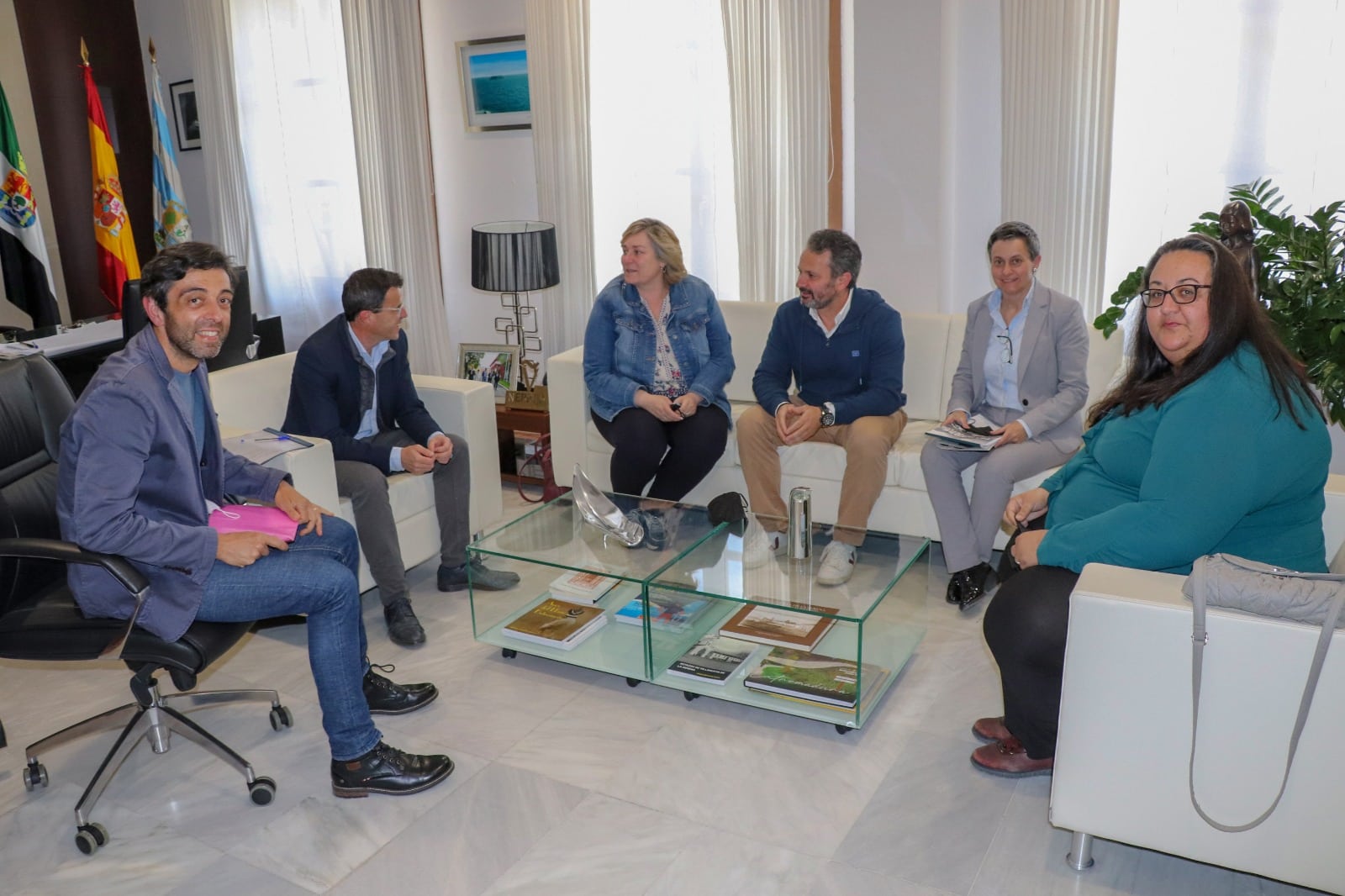 ampas Villanueva y el alcalde