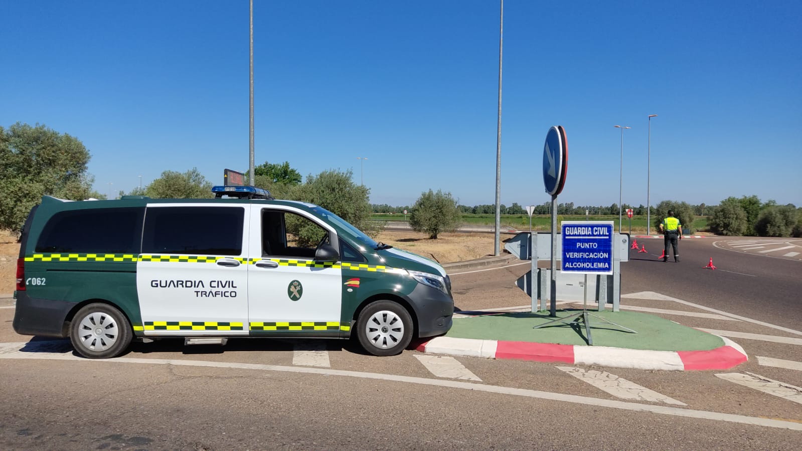control guardia civil