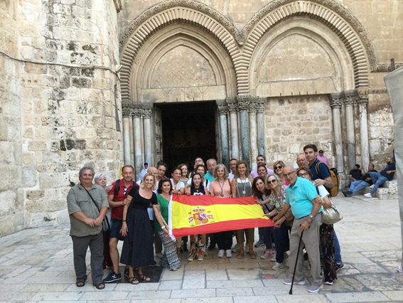 santo entierro en tierra santa