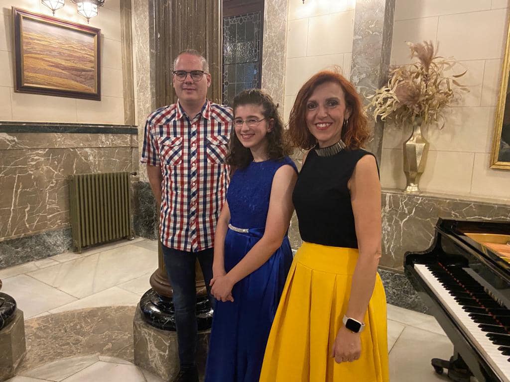 carla román, manuel martos y natalia blanco