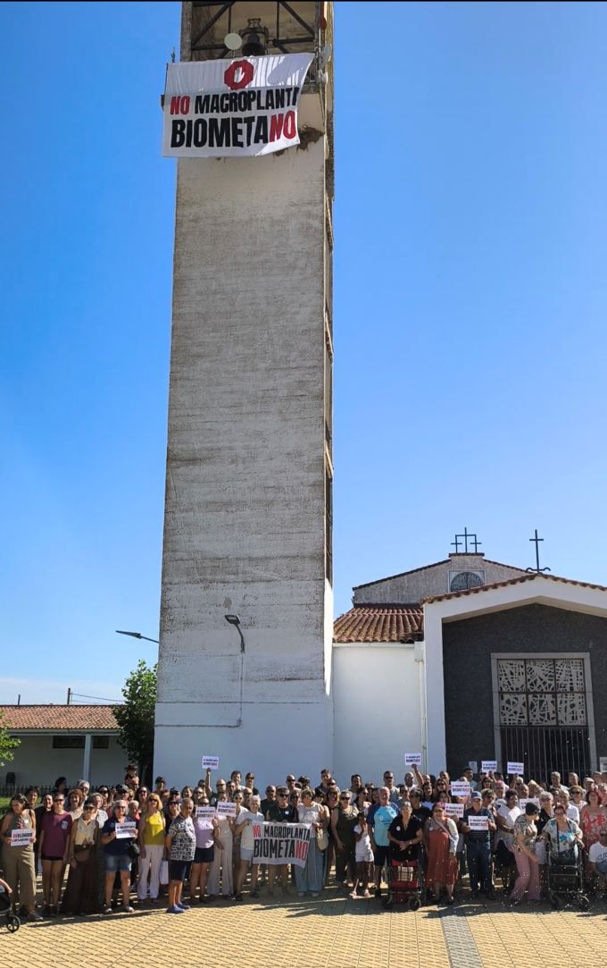 protesta biometano valdehornillos