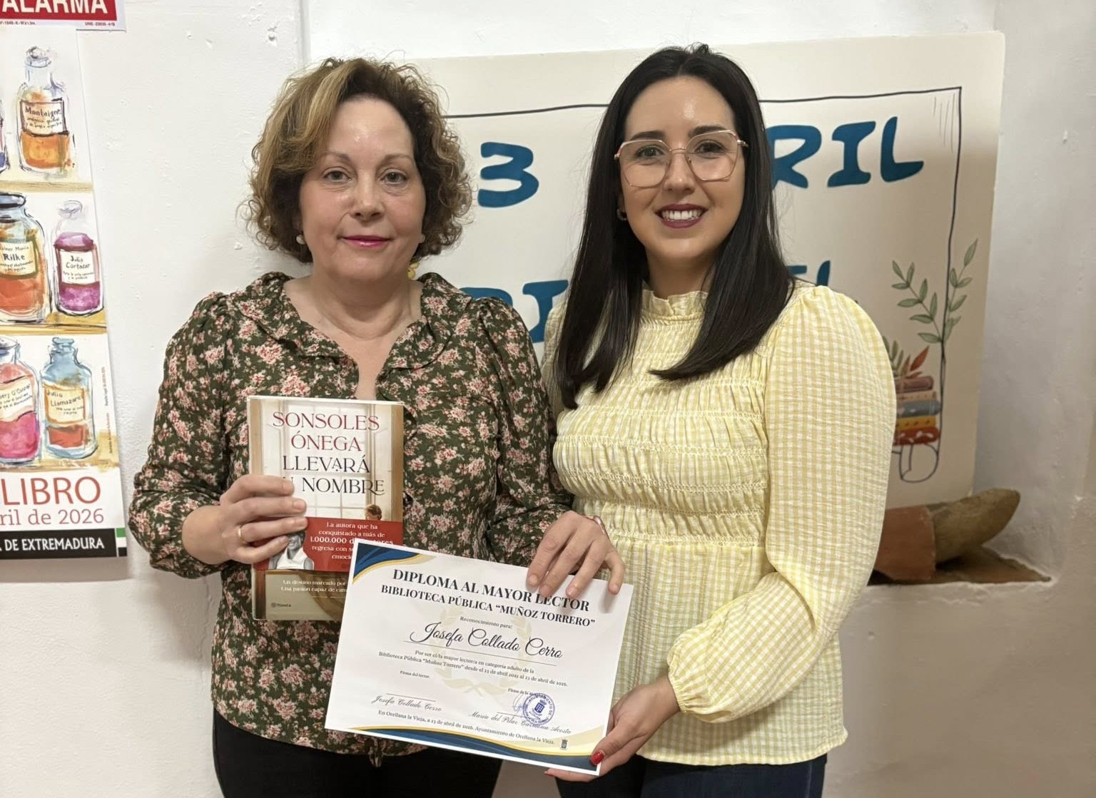 orellana mejor lectora adulta