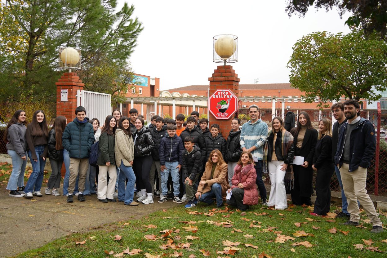 stop acoso escolar en el ies pedro de valdivia