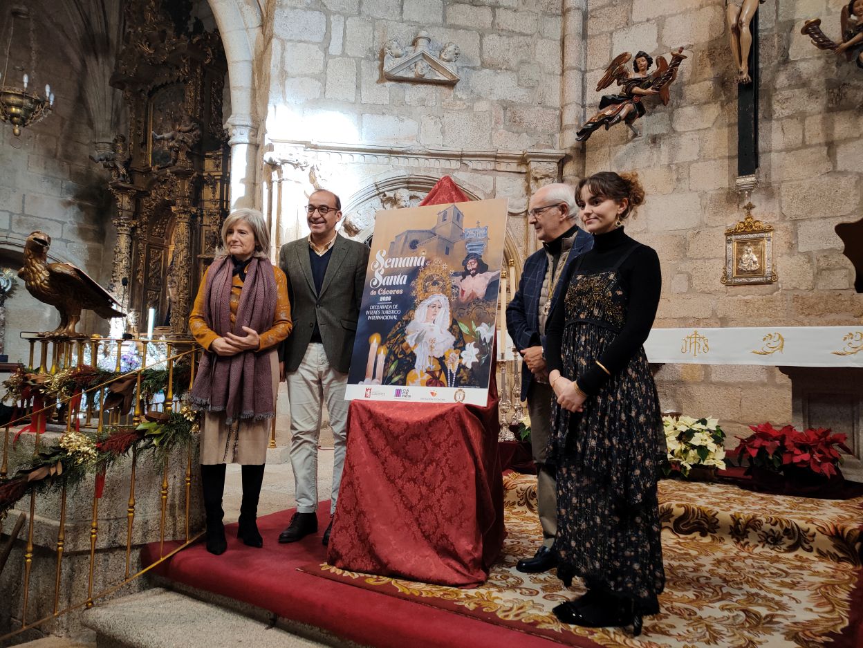 cartel Semana Santa Cáceres