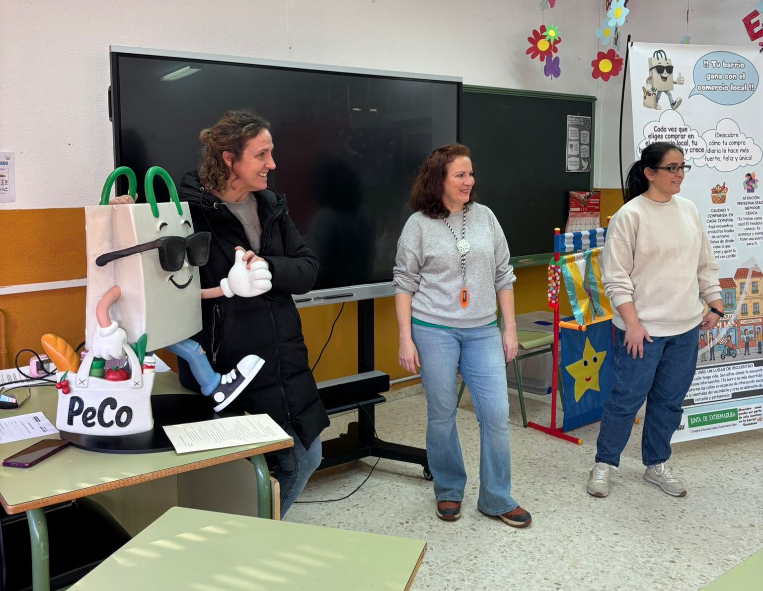campaña escolar comercio