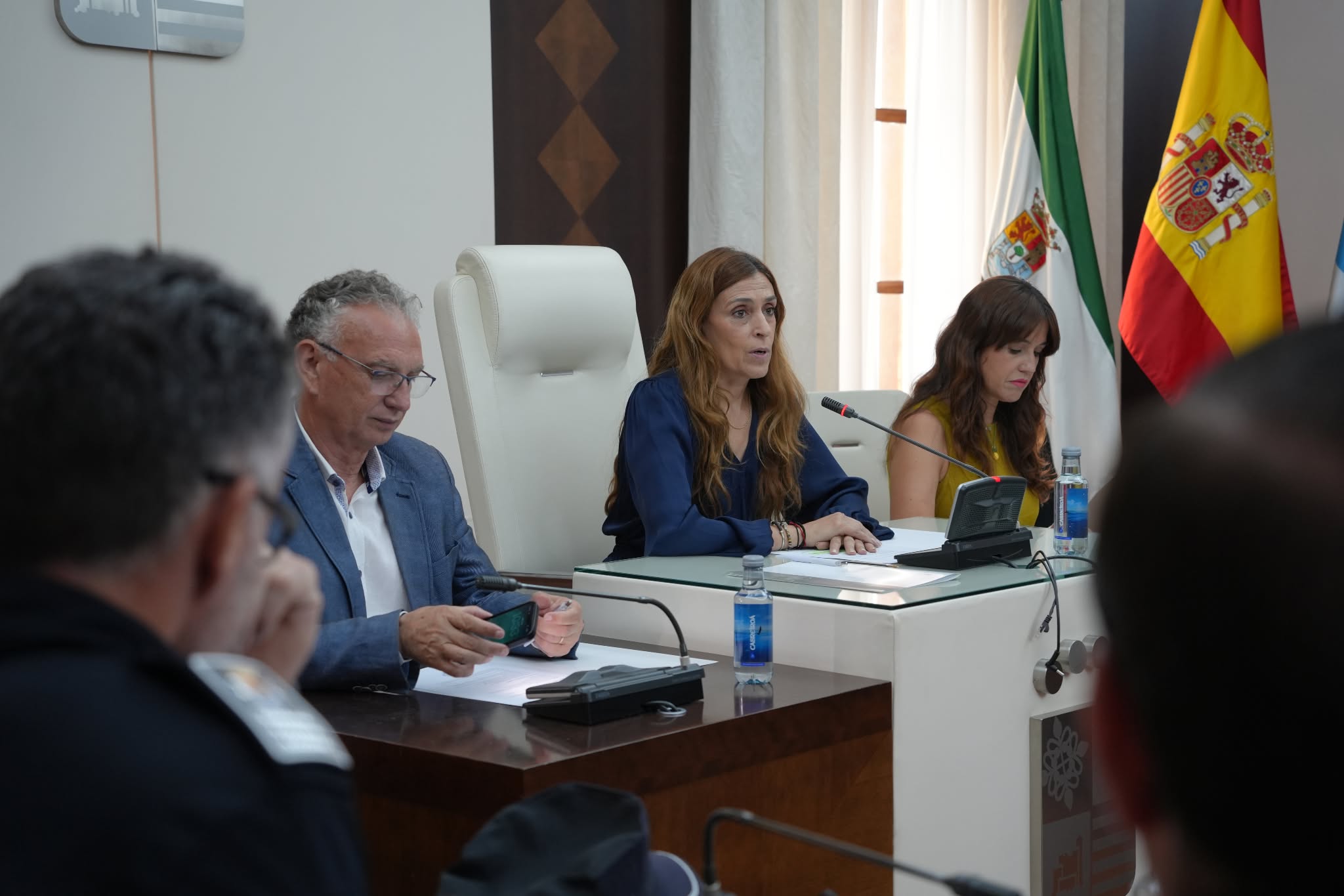delegado y alcaldesa villanueva