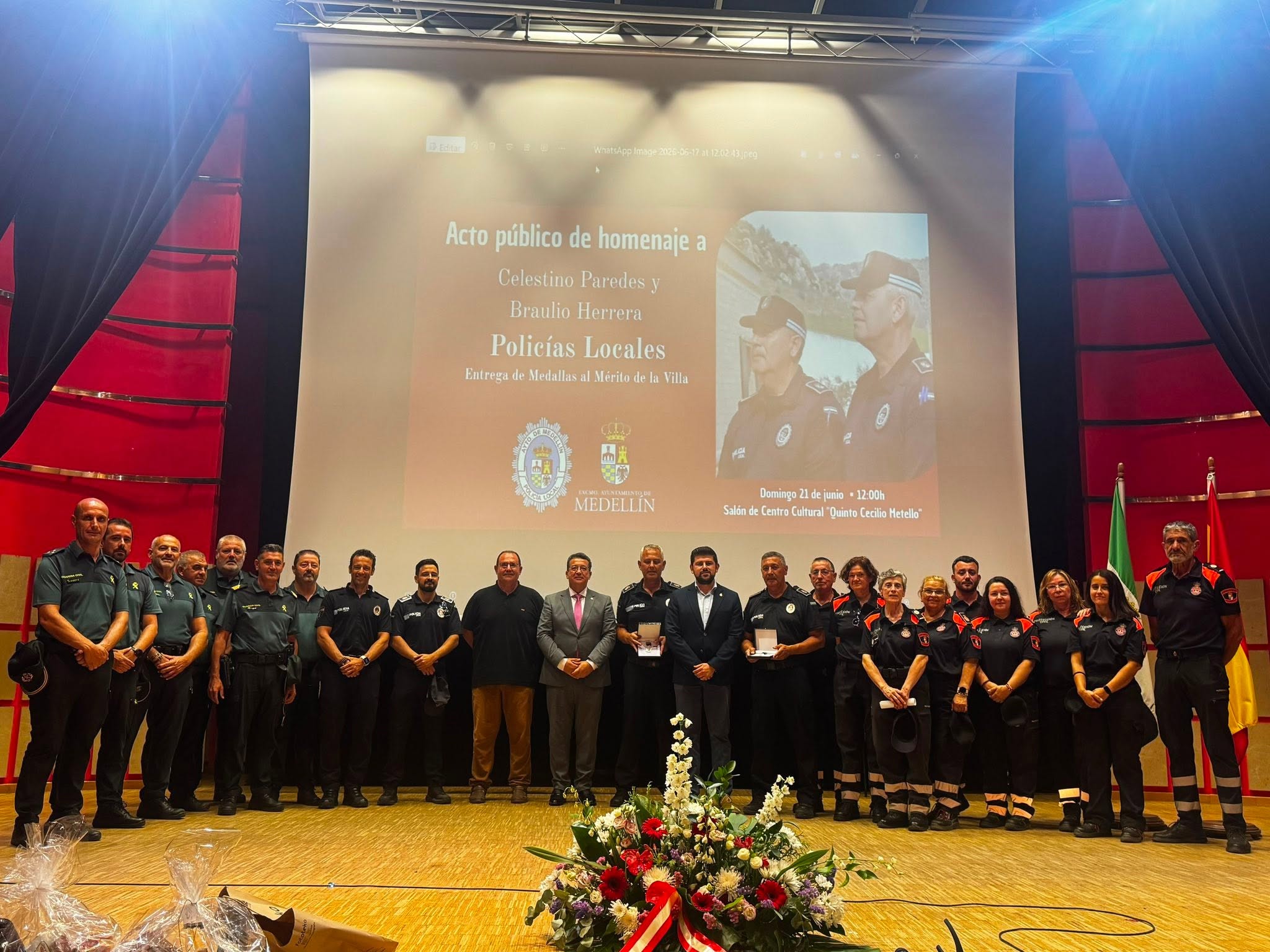 homenaje a braulio y cele