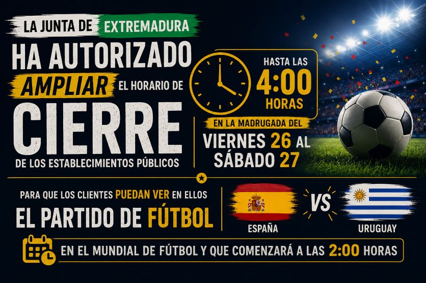 horario cierre
