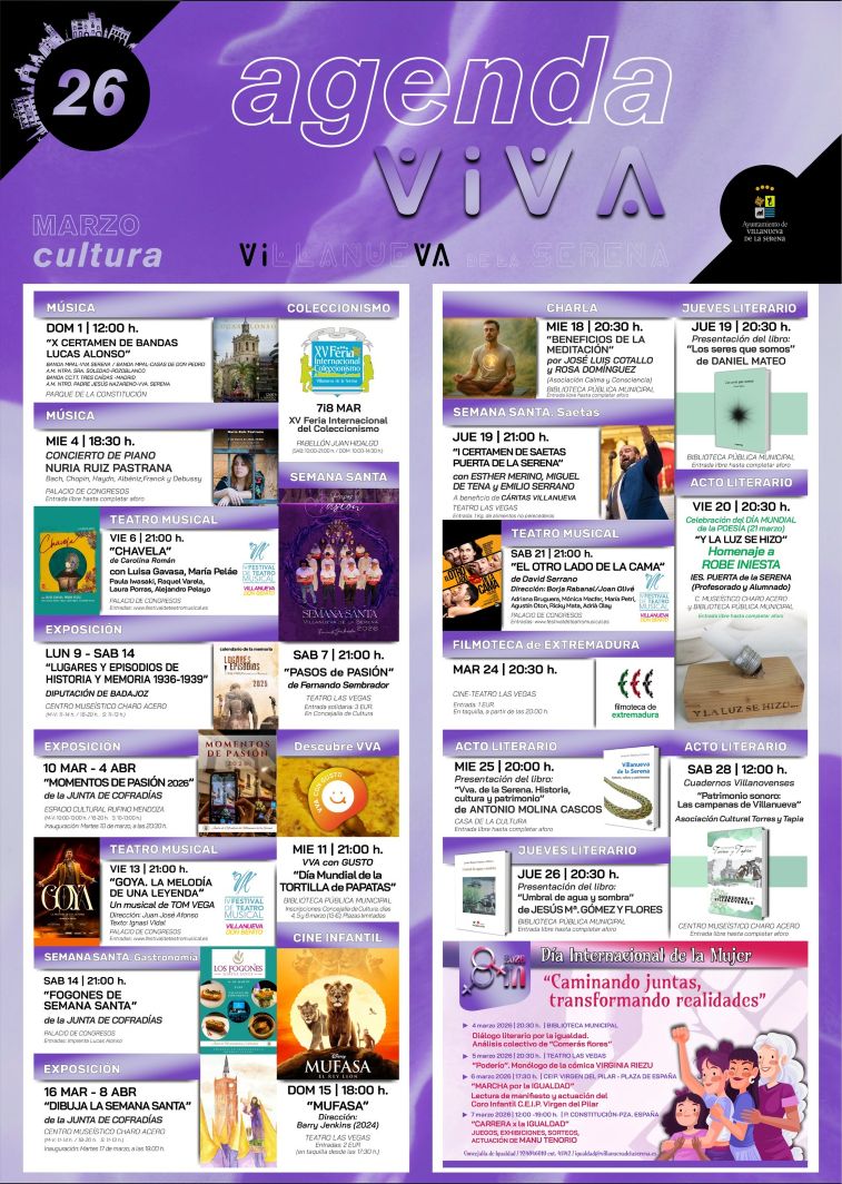 programación cultural
