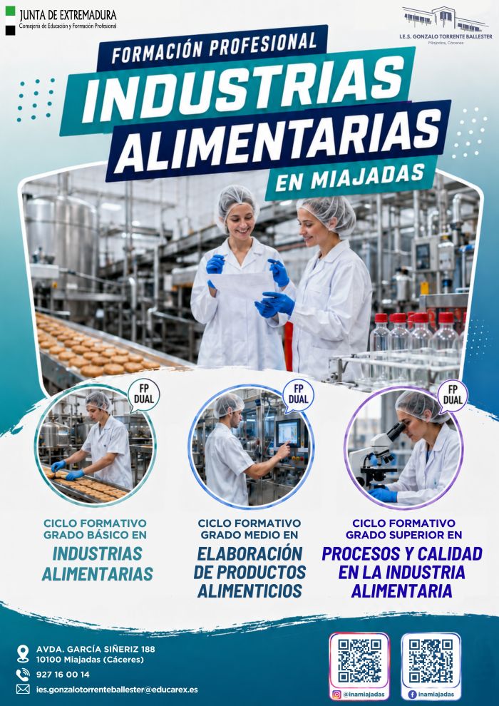 industrias alimentarias ies gonzalo torrente ballester
