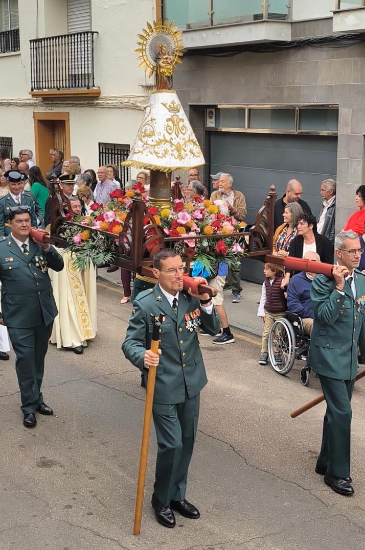 procesión Pilar Villanueva de la Serena