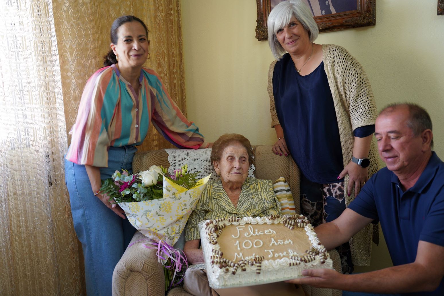 maria josefa cumple cien años