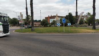 rotonda cuatro caminos