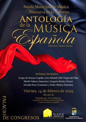 Cartel Antologa Msica Espaola