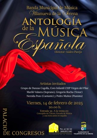 Cartel Antologa Msica Espaola