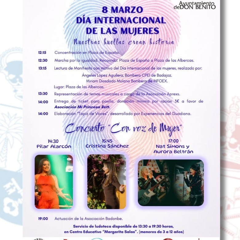 Diversas actividades con motivo del 8M en Don Benito