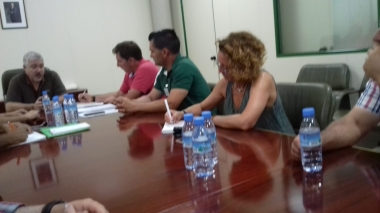 Un instante de la reunión