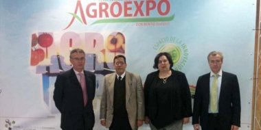 Visita del cónsul a Agroexpo