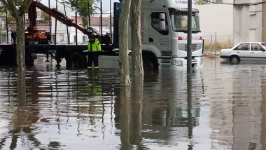 acumulacion de agua en las albercas
