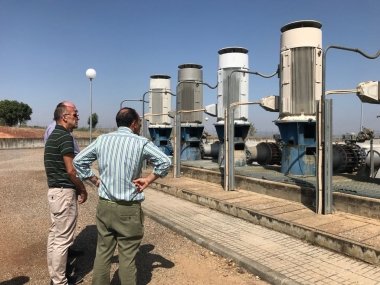 visita de Mejías a la comunidad del Zújar