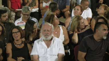 Juan Echanove en el teatro romano de Medellín