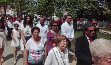 procesión de San Isidro en Valdivia