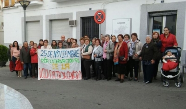 día contra la violencia de género en la coronada