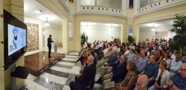 acto exposición Felipe Trigo