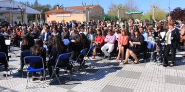 hernán cortés celebrando sus 50 años como pueblo