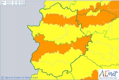 mapa para el 7 de septiembre