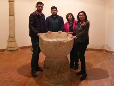 pp con la pila bautismal de hernán cortés