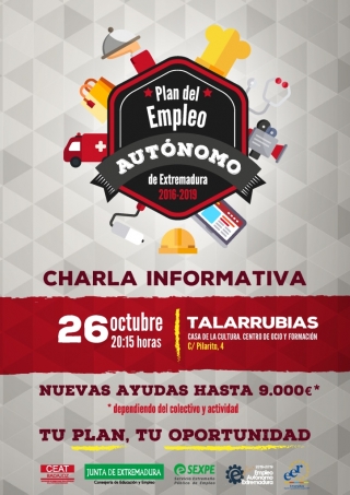 charla de Ceat en Talarrubias