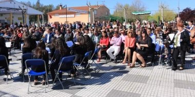hernán cortés celebrando sus 50 años como pueblo