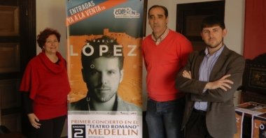 presentación del concierto de pablo lópez en medellín