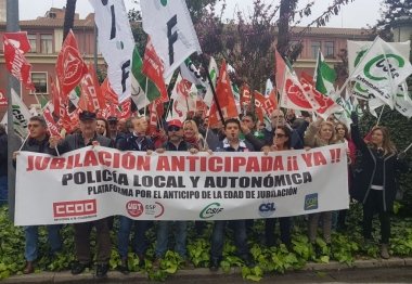 concentración policías locales