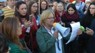 manifestacion plataforma hospital 25 octubre
