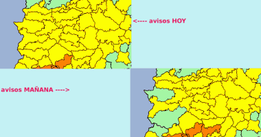 aviso amarillo