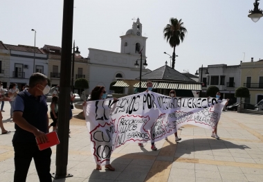 santa amalia protesta