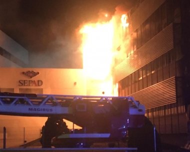 incendio consejería sanidad