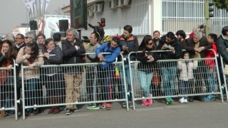 público en meta del circuito del guadiana