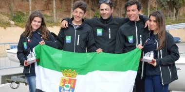 equipo extremeño de vela