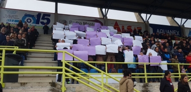 contra la violencia de género en el Vicente Sanz