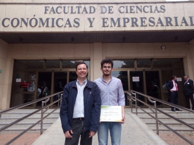 manuel labao antunes y su profesor Óscar Bohoyo