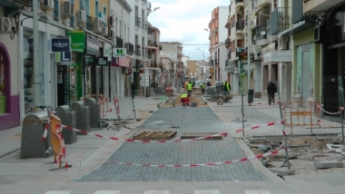 calle portugal en obras