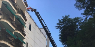 Obras en la Casa de la Cultura
