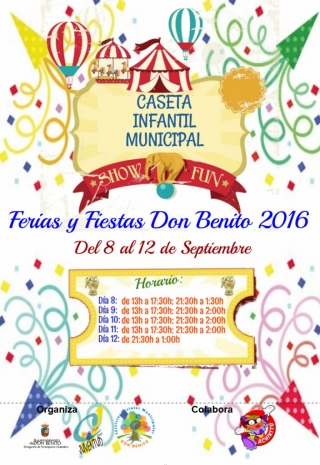 caseta infantil Don Benito