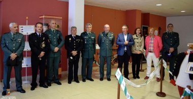 inauguración de la exposición de la guardia civil