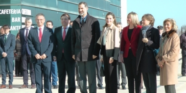 reyes de España en Don Benito