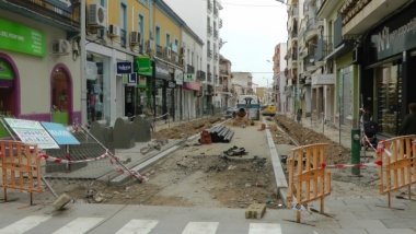 calle portugal en obras