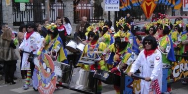 Achikitú en el carnaval de Don Benito